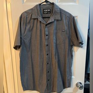 Men’s Short Sleeve Zoo York Button Down Shirt Large Tall